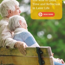 quiet time and wellbeing in later life