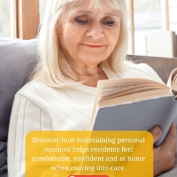 Personal Routines in Care Homes
