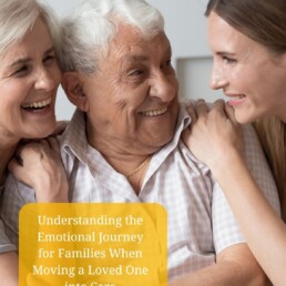 moving a loved one into care
