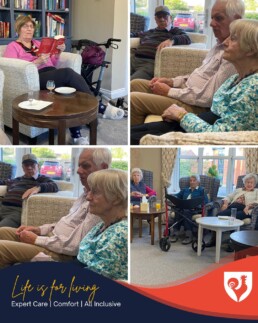 Sherry & Shortbread in the Library