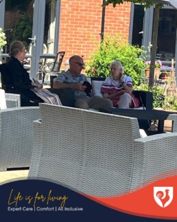 Enjoying the Garden in the Summer Sunshine 💛